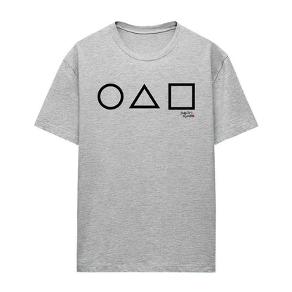 Athletic Heather - Front - Squid Game Womens-Ladies Main Icons Heather T-Shirt