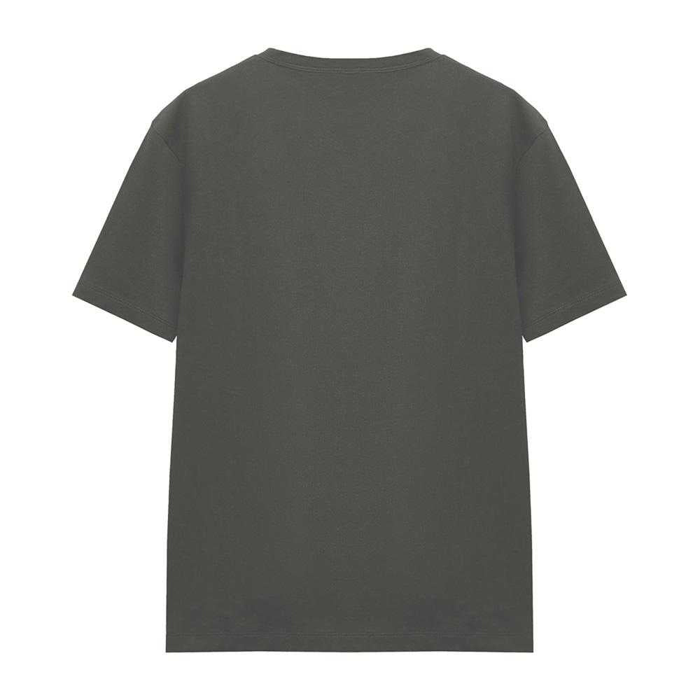 Charcoal - Back - Stranger Things Womens-Ladies Hellfire Heart T-Shirt
