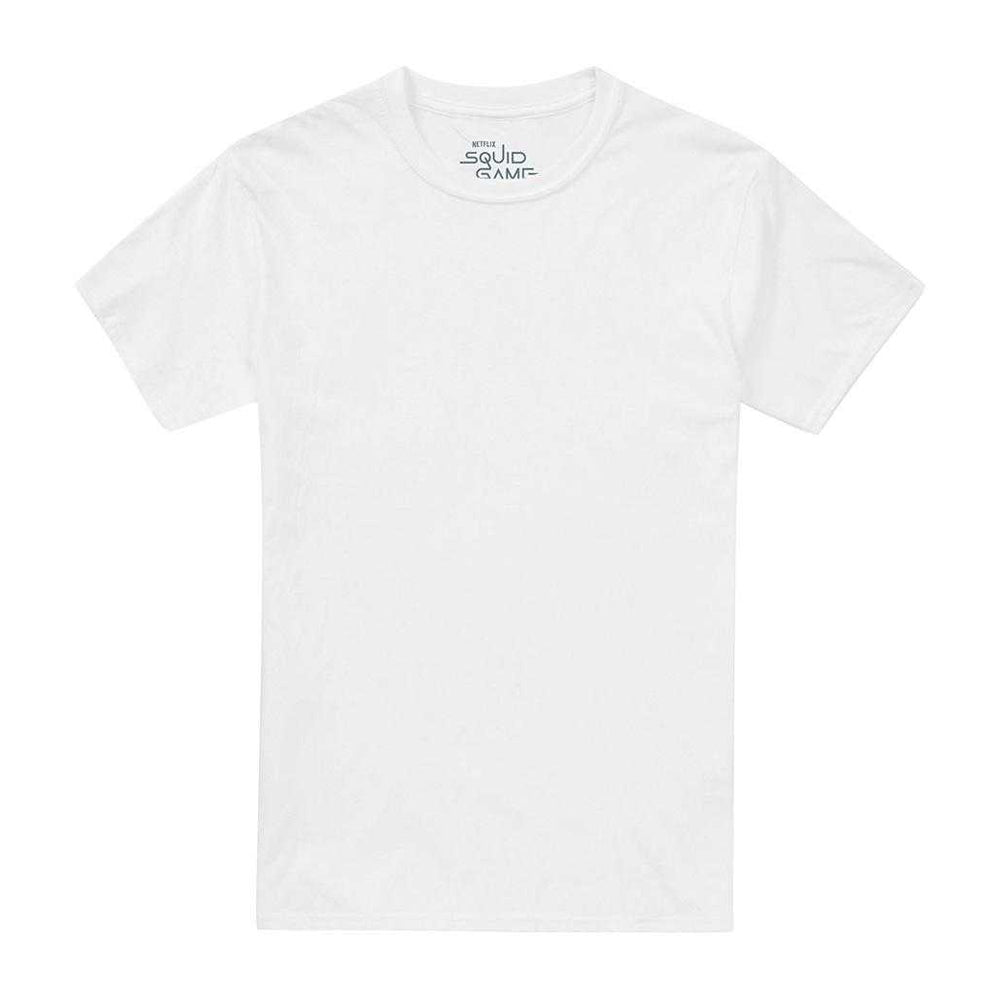 White - Front - Squid Game Unisex Adult Season Two Anime Poster Back Print T-Shirt