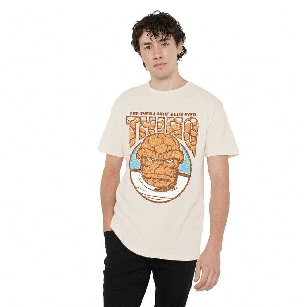 Natural - Side - Fantastic Four Unisex Adult Ever Lovin´ Blue Eyed Thing T-Shirt