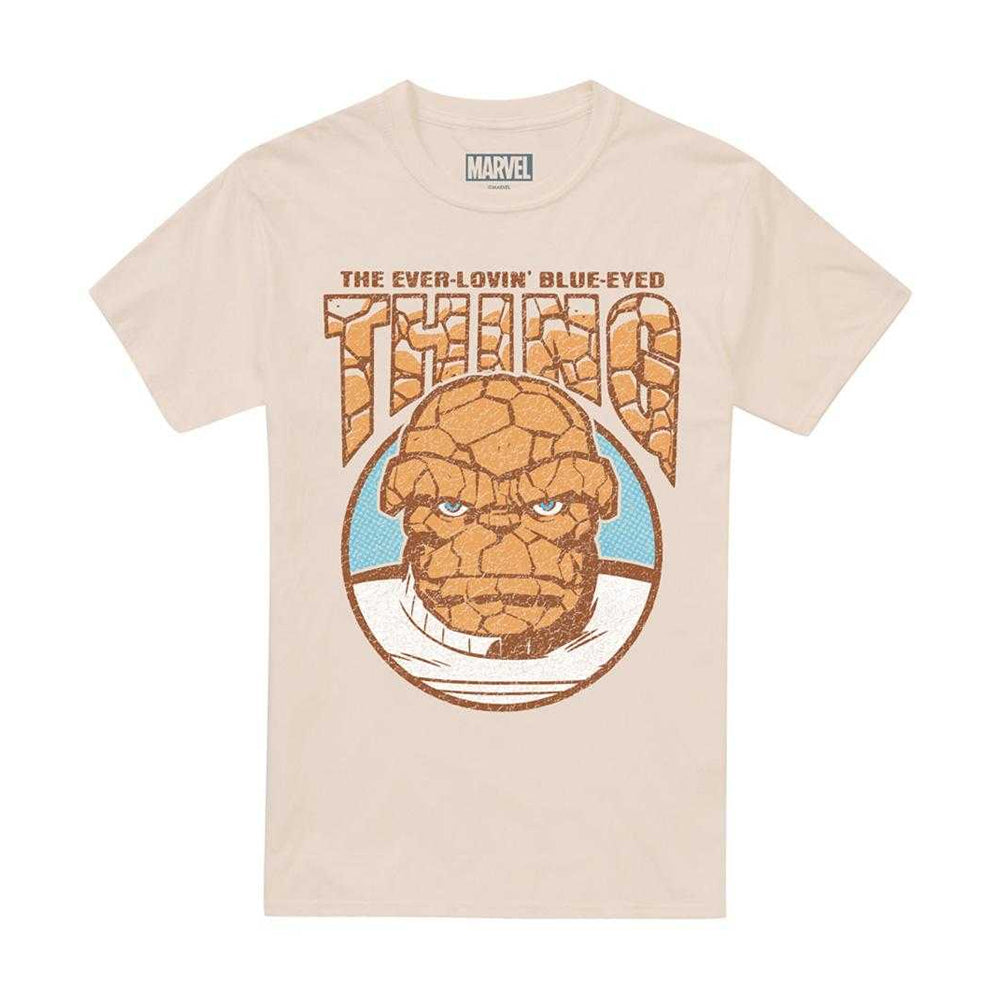 Natural - Front - Fantastic Four Unisex Adult Ever Lovin´ Blue Eyed Thing T-Shirt