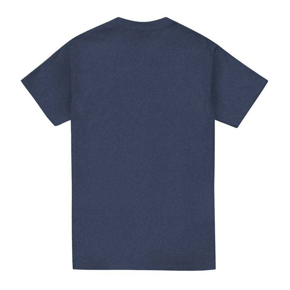 Heather Navy - Back - Fantastic Four Unisex Adult Cosmic Heroes & Villains T-Shirt