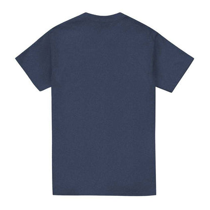 Heather Navy - Back - Fantastic Four Unisex Adult Cosmic Heroes & Villains T-Shirt