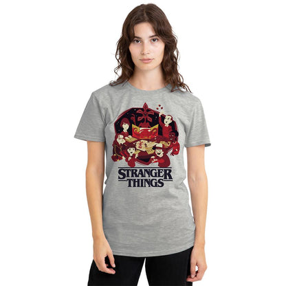 Athletic Heather - Lifestyle - Stranger Things Womens-Ladies Players T-Shirt