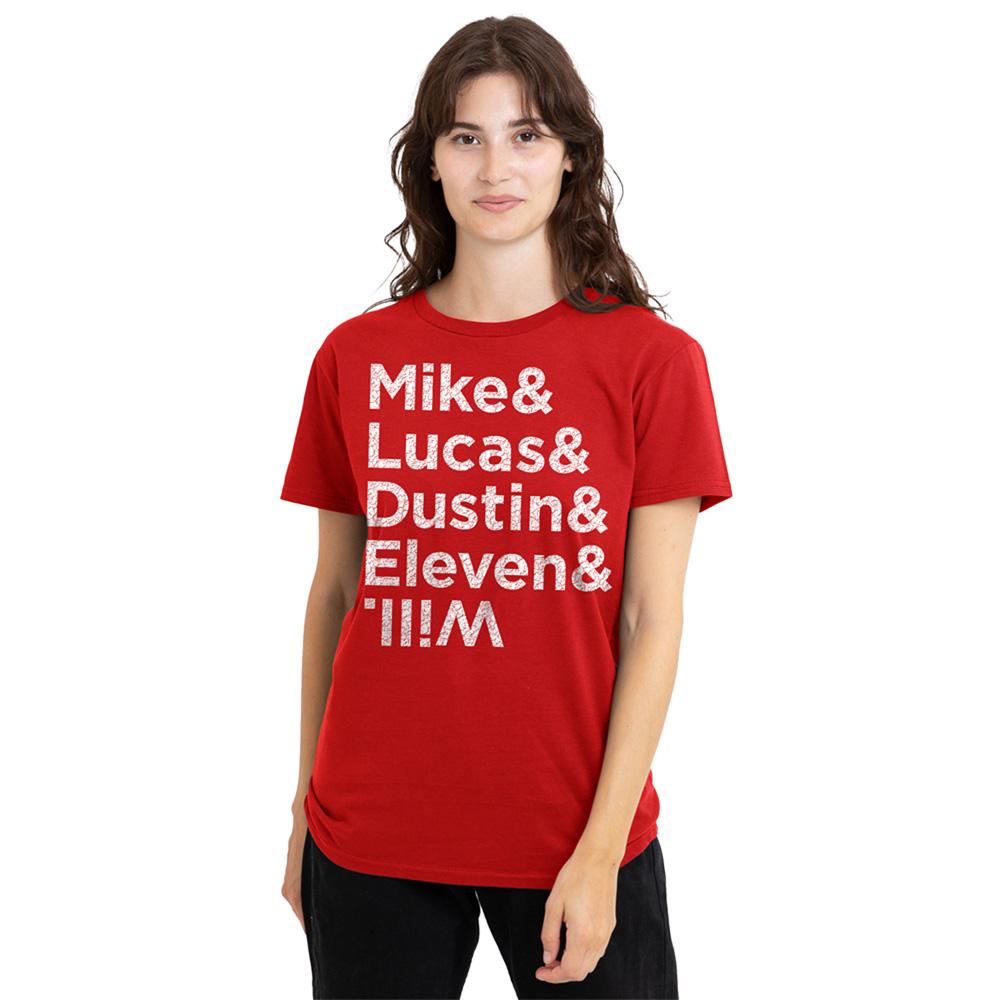 Red - Lifestyle - Stranger Things Womens-Ladies Names T-Shirt