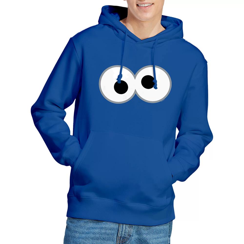 Royal Blue - Lifestyle - Sesame Street Unisex Adult Eyes Hoodie