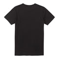 Black - Back - The Punisher Mens Fire T-Shirt