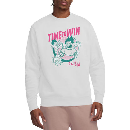 White - Lifestyle - Squid Game Unisex Adult Season Three Time To Win Sweatshirt