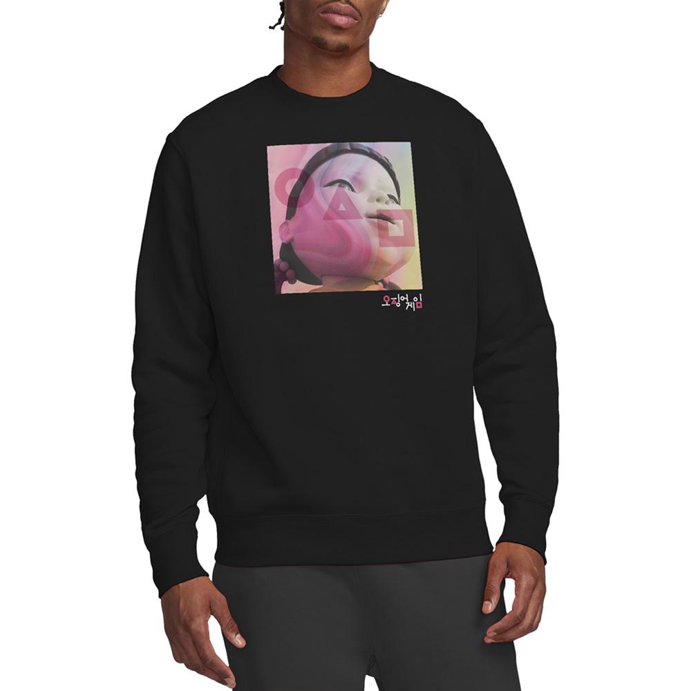 Black - Lifestyle - Squid Game Unisex Adult Season One Red Light Green Light Games Sweatshirt