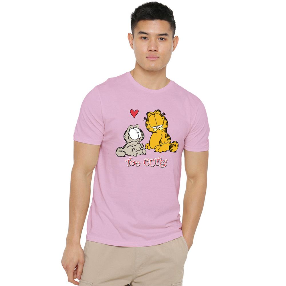 Pink - Lifestyle - Garfield Unisex Adult Too Cute T-Shirt