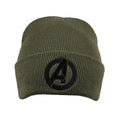 Grey - Front - Marvel Avengers Mens Logo Beanie