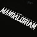 Black - Side - Star Wars: The Mandalorian Mens Logo T-Shirt