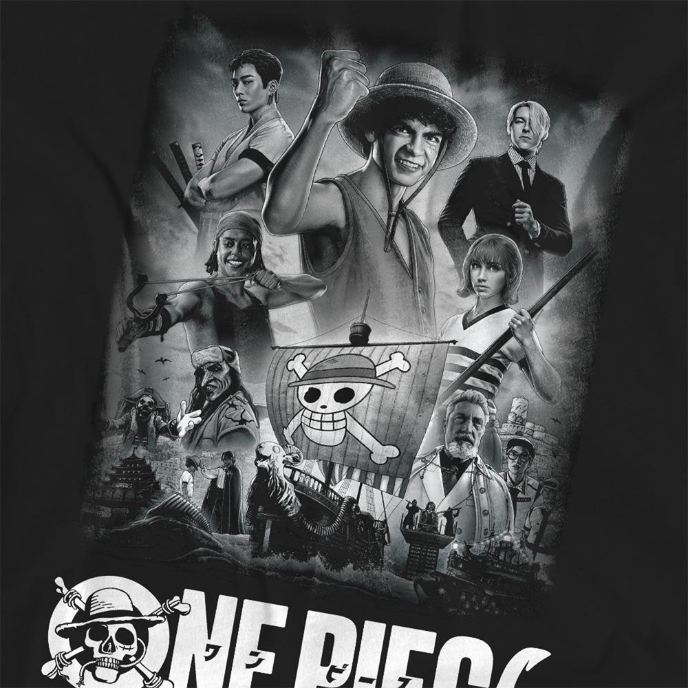 Black - Side - One Piece Womens-Ladies Poster T-Shirt