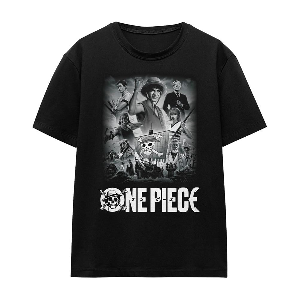 Black - Front - One Piece Womens-Ladies Poster T-Shirt