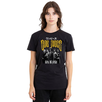 Black - Lifestyle - One Piece Womens-Ladies Group Shot T-Shirt