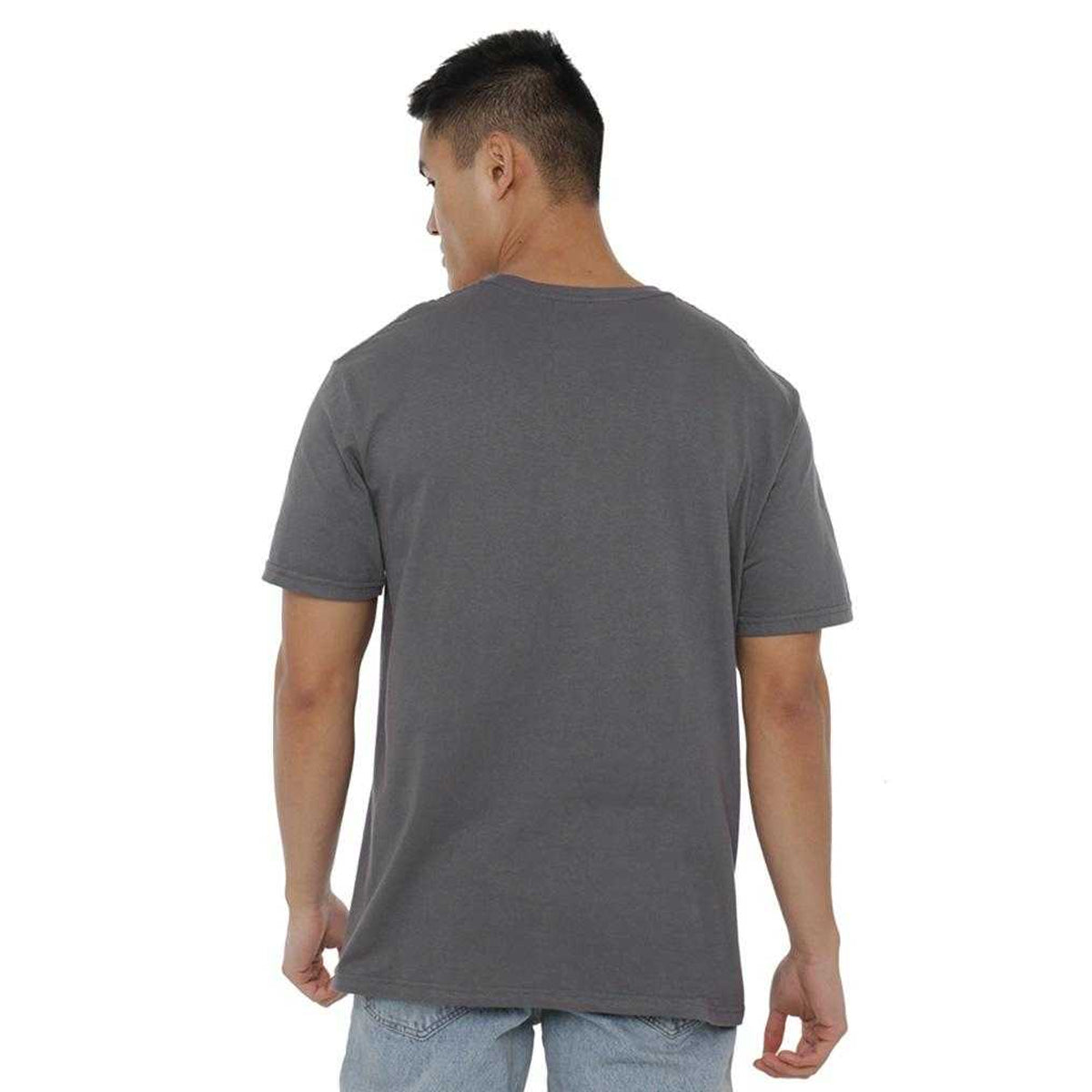 Charcoal - Lifestyle - Sesame Street Unisex Adult Elmo Smile T-Shirt