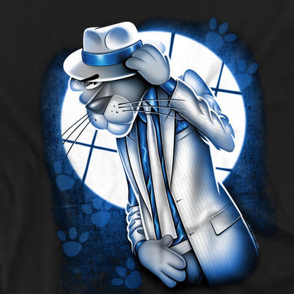 Black - Pack Shot - Pink Panther Unisex Adult Smooth Criminal T-Shirt