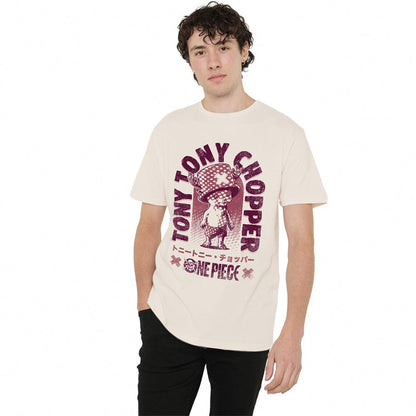 Natural - Lifestyle - One Piece Unisex Adult Tony Tony Chopper Tonal T-Shirt
