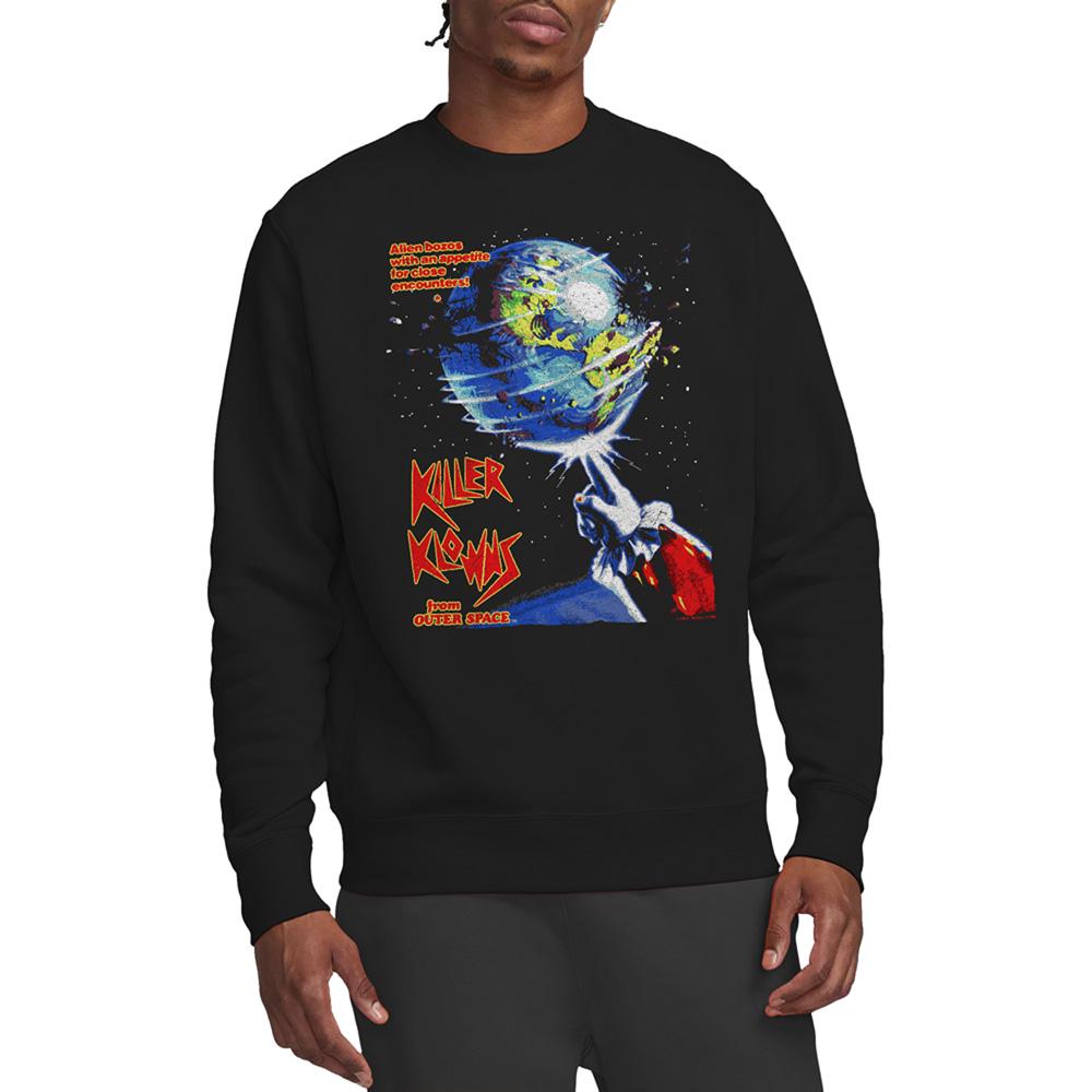 Black - Lifestyle - Killer Klowns From Outer Space Unisex Adult Invaders Sweatshirt