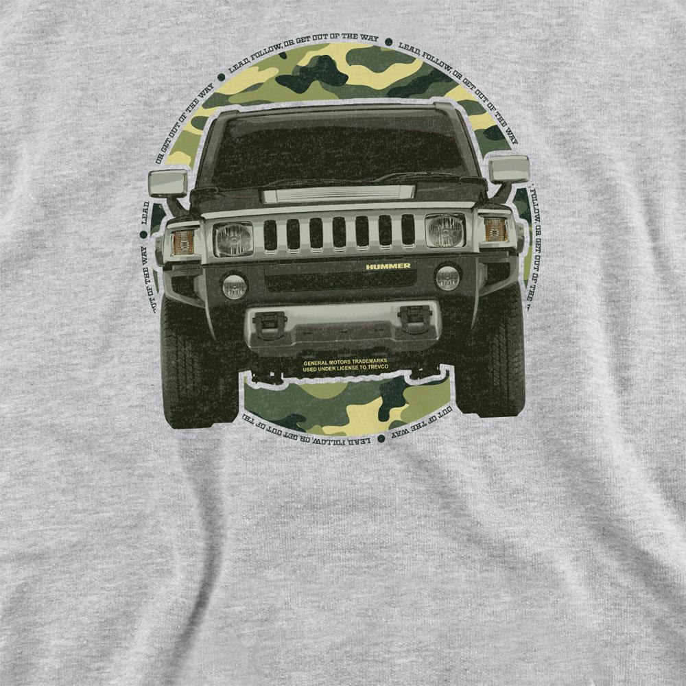 Athletic Heather - Side - Hummer Unisex Adult Lead Or Follow Sweatshirt