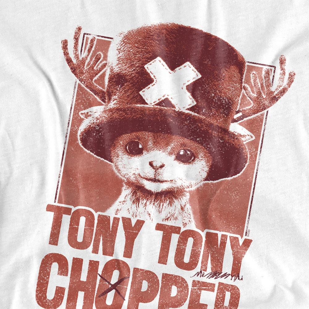 White - Side - One Piece Unisex Adult Tony Tony Chopper Tonal Long-Sleeved T-Shirt