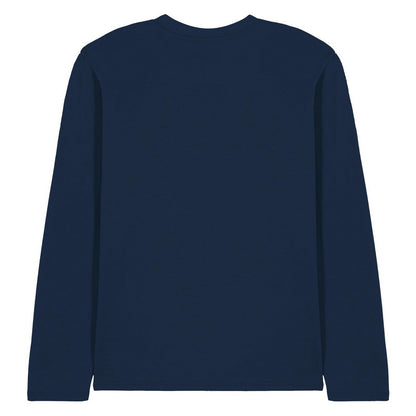 Navy - Back - Sesame Street Unisex Adult Rules Elmo Long-Sleeved T-Shirt