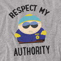 Athletic Heather - Side - South Park Unisex Adult Respect My Authority T-Shirt