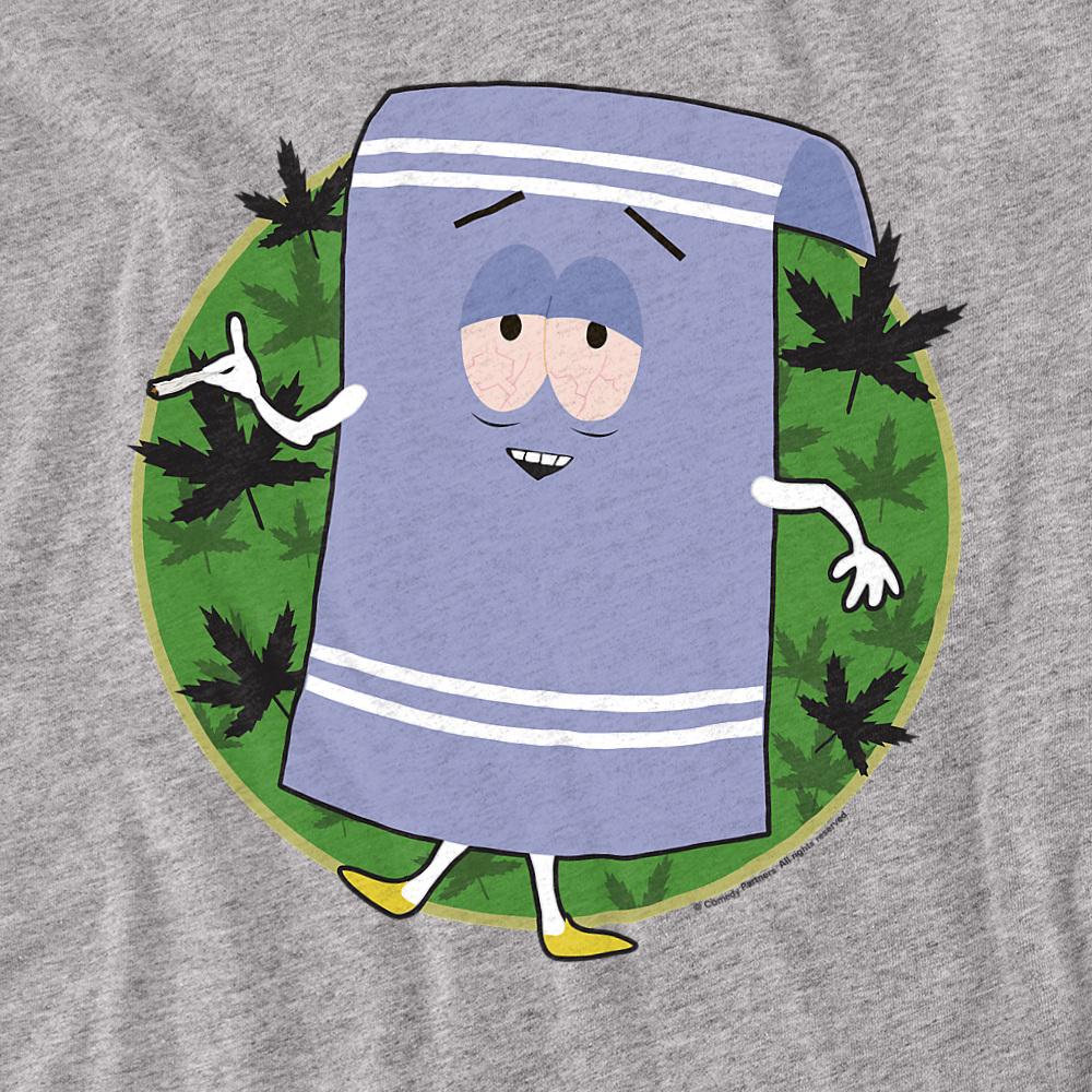 Athletic Heather - Side - South Park Unisex Adult Towelie T-Shirt