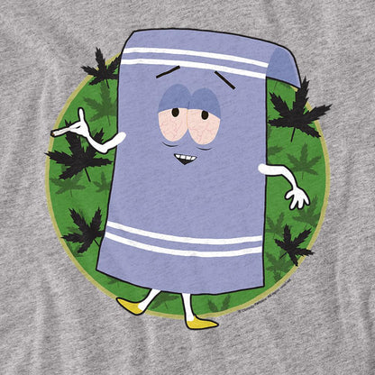 Athletic Heather - Side - South Park Unisex Adult Towelie T-Shirt