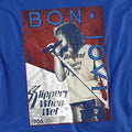 Royal Blue - Side - Bon Jovi Unisex Adult 86 Tour T-Shirt