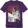 Purple - Front - Bon Jovi Unisex Adult 86 Tour T-Shirt