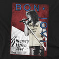 Black - Side - Bon Jovi Unisex Adult 86 Tour T-Shirt