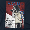 Navy - Side - Bon Jovi Unisex Adult 86 Tour T-Shirt