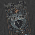Charcoal - Side - Bon Jovi Unisex Adult Keep The Faith T-Shirt