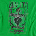 Kelly Green - Side - Bon Jovi Unisex Adult Keep The Faith T-Shirt