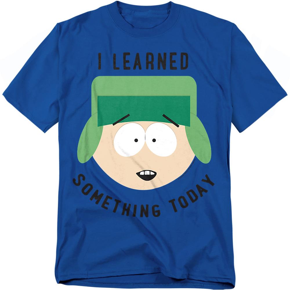 Retro Royal - Front - South Park Unisex Adult I Learned Something Today T-Shirt