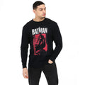 Black - Lifestyle - Batman Mens Gotham City Long-Sleeved T-Shirt