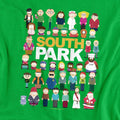 Kelly Green - Side - South Park Unisex Adult Full Cast T-Shirt