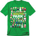 Kelly Green - Front - South Park Unisex Adult Full Cast T-Shirt