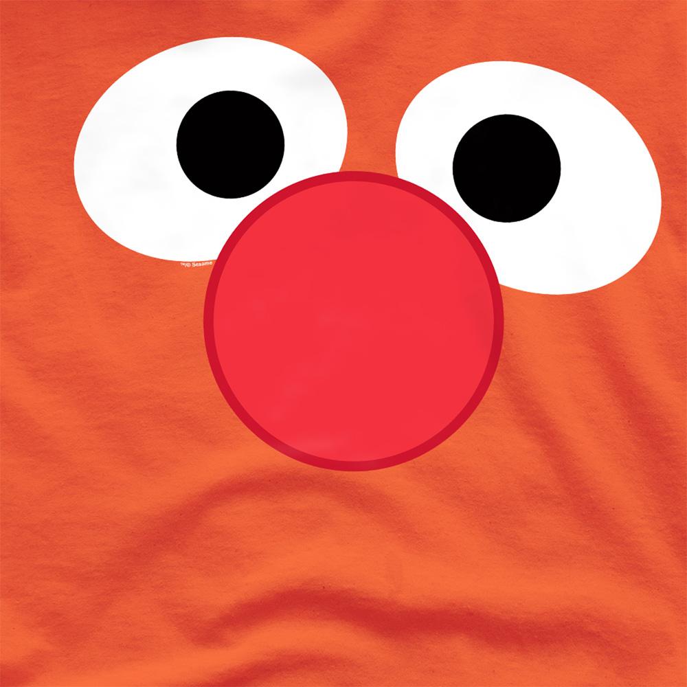 Orange - Side - Sesame Street Unisex Adult Ernie Eyes T-Shirt