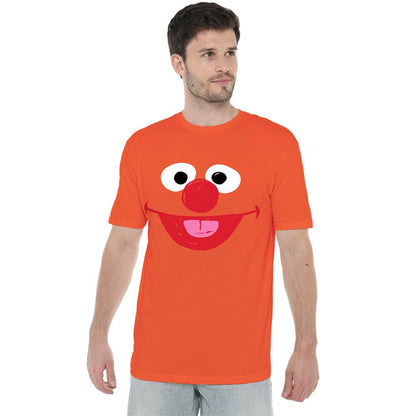 Orange - Lifestyle - Sesame Street Unisex Adult Ernie Sketch T-Shirt