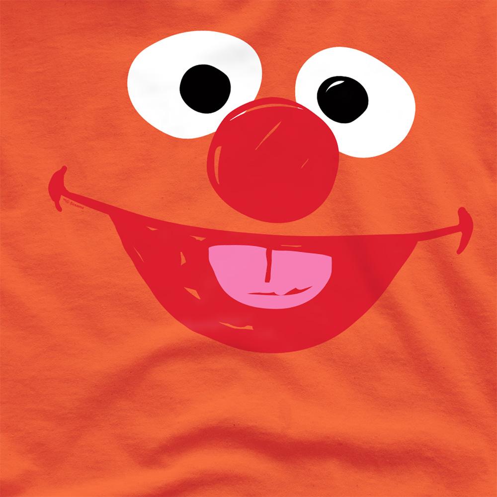Orange - Side - Sesame Street Unisex Adult Ernie Sketch T-Shirt