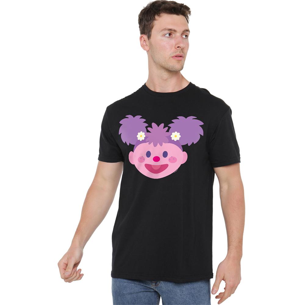 Black - Lifestyle - Sesame Street Unisex Adult Abby Cadabby Kawaii Face T-Shirt