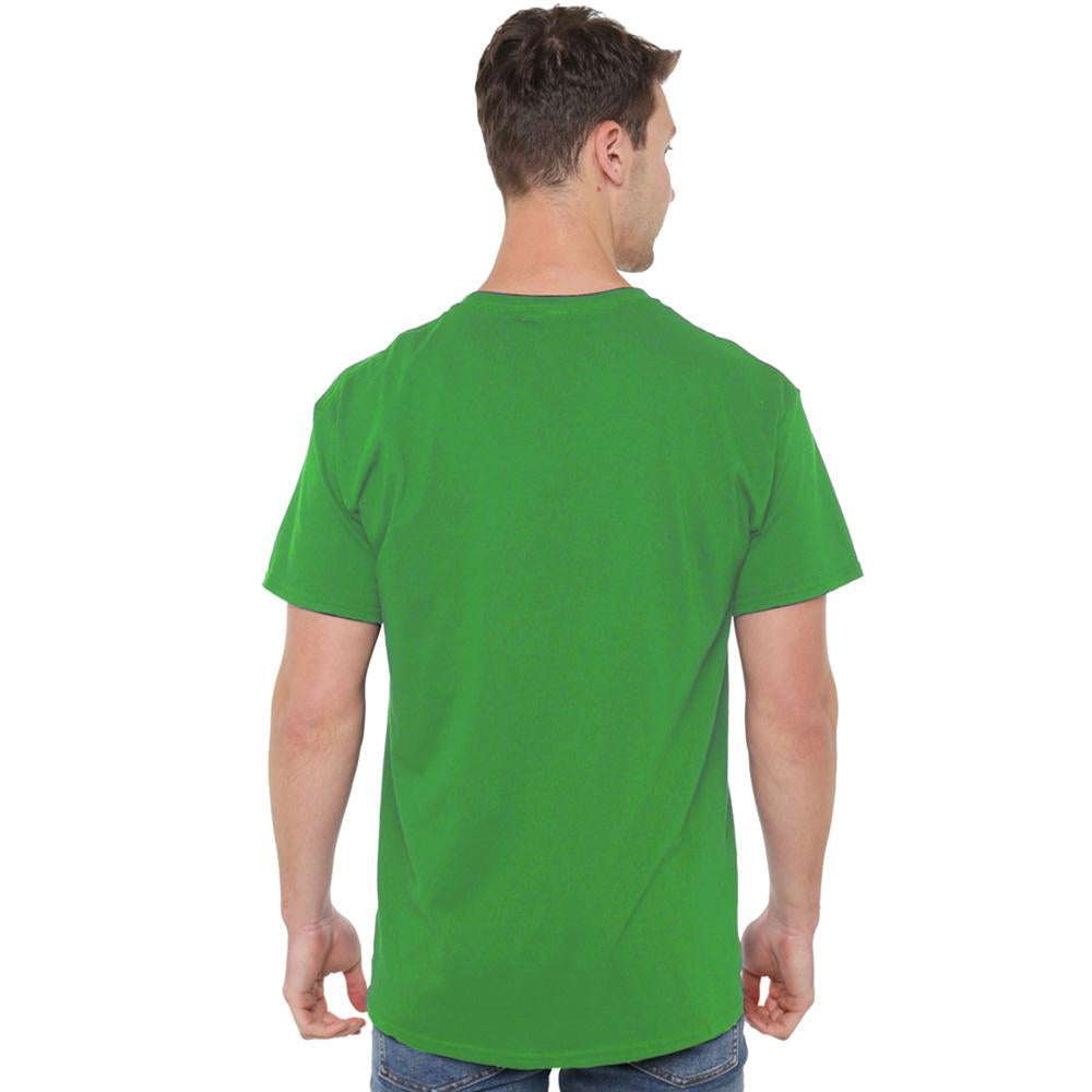 Kelly Green - Pack Shot - Sesame Street Unisex Adult Logo T-Shirt