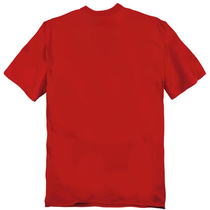 Red - Back - South Park Unisex Adult Solid Circles T-Shirt