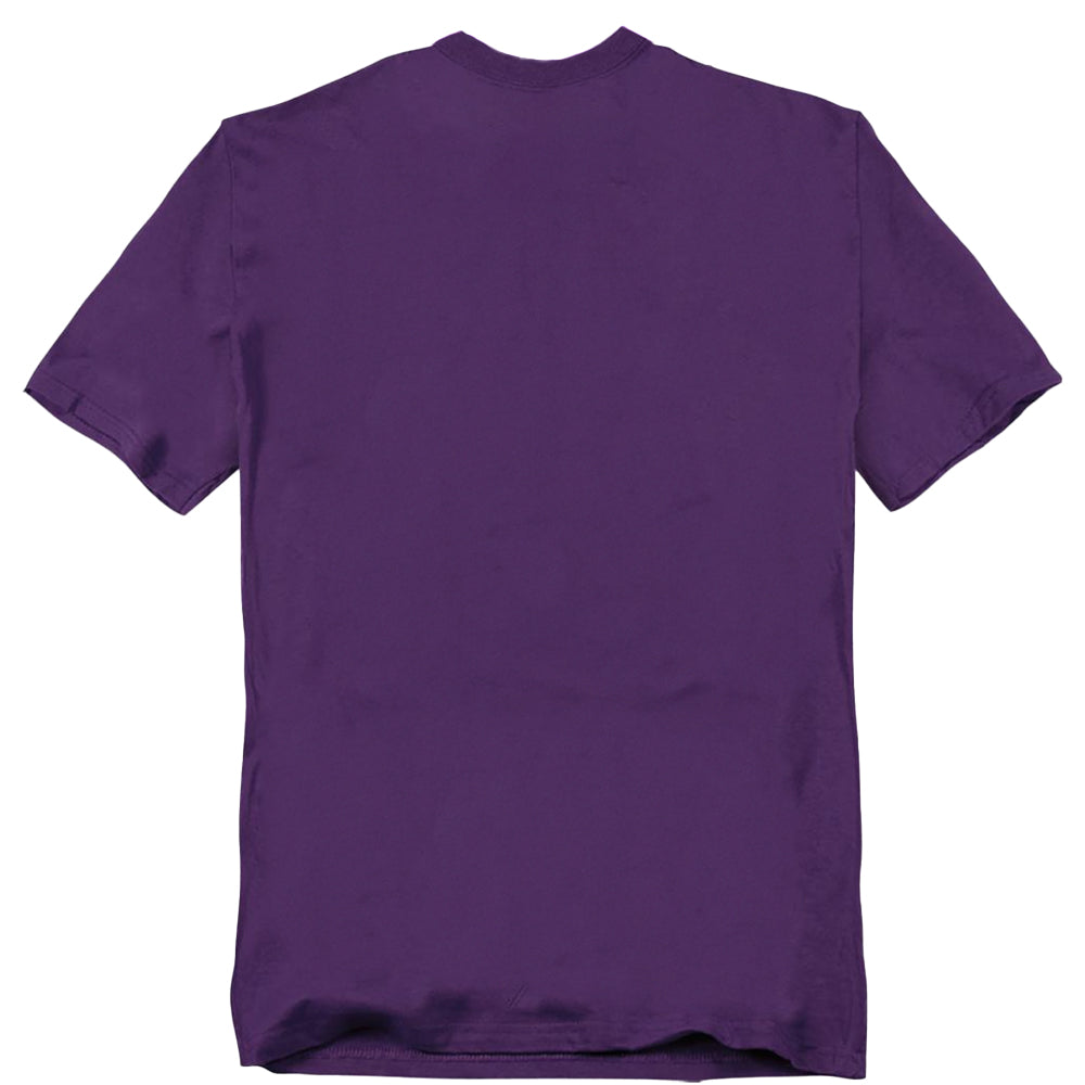 Purple - Back - South Park Unisex Adult Solid Circles T-Shirt