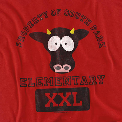 Red - Side - South Park Unisex Adult Cows T-Shirt