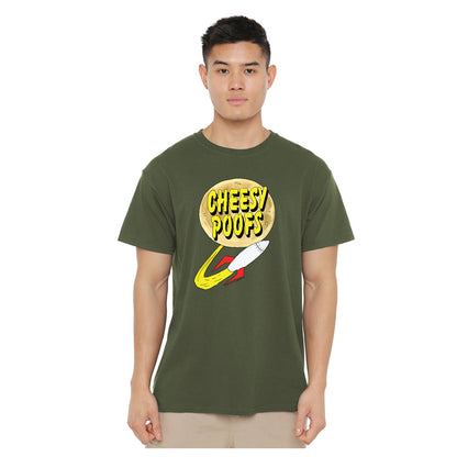 Military Green - Lifestyle - South Park Unisex Adult Cheesy Poofs T-Shirt