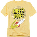 Banana Yellow - Front - South Park Unisex Adult Cheesy Poofs T-Shirt
