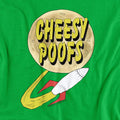 Kelly Green - Side - South Park Unisex Adult Cheesy Poofs T-Shirt